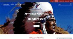 Desktop Screenshot of nativeamericanvault.com